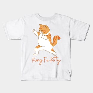 Kitty Kung Fu Kids T-Shirt